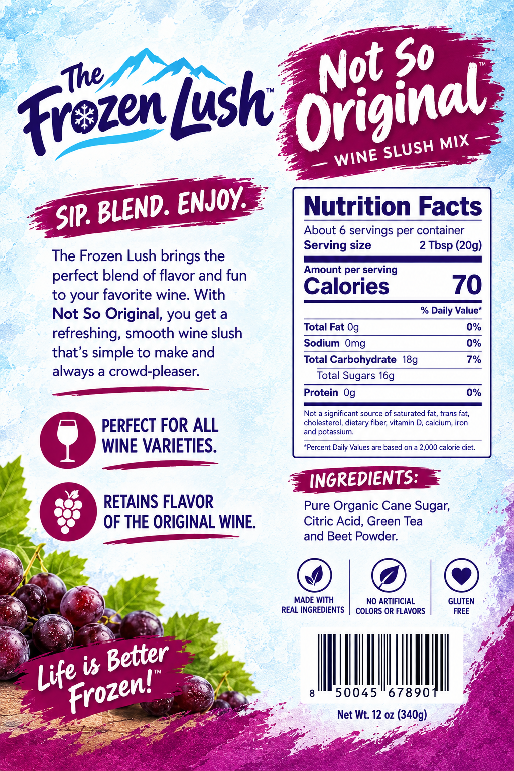 Not So Original - Wine Slush Mix