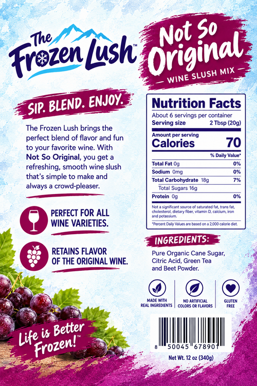 Not So Original - Wine Slush Mix