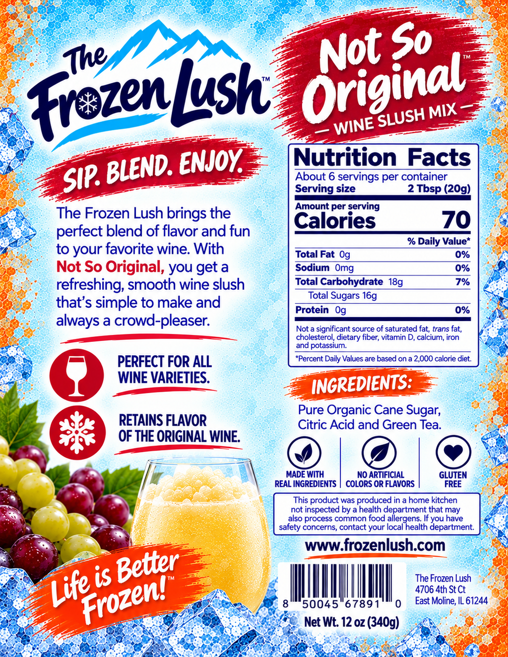 Not So Original! - Wine Slush Mix