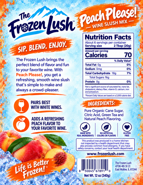 Peach Please! - Wine Slush Mix